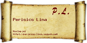 Perisics Lina névjegykártya